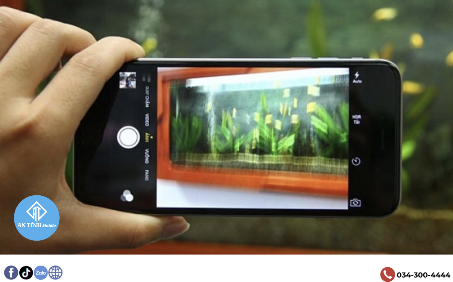 Thay camera sau iPhone tại An Tính Mobile Thủ Đức
