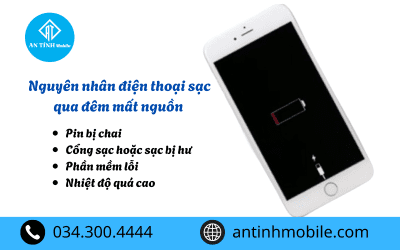 Điện Thoại Sạc Qua Đêm Mất Nguồn: Nguyên Nhân Và Cách Khắc Phục