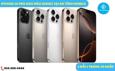 iPhone 16 Titan Samac Chính Hãng: Ưu Đãi Combo VIP 2 Triệu Chỉ Có Tại An Tính Mobile