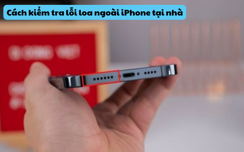 Cách khắc phục lỗi loa ngoài iPhone bị rè hiệu quả tại An Tính Mobile