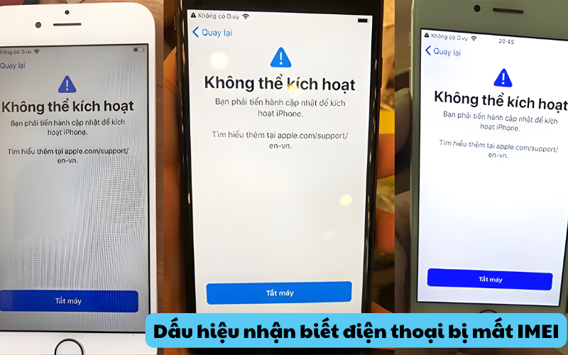 Làm sao biết điện thoại bị lỗi mất IMEI