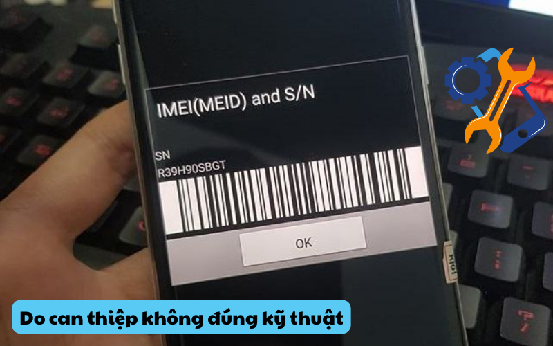 Sửa điện thoại dẫn đế lỗi mất IMEI