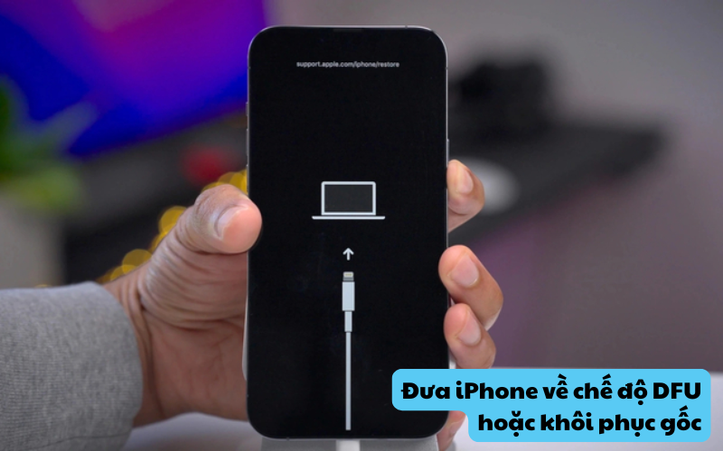 Cách khắc phục iPhone bị đơ màn hình tạm thời tại nhà