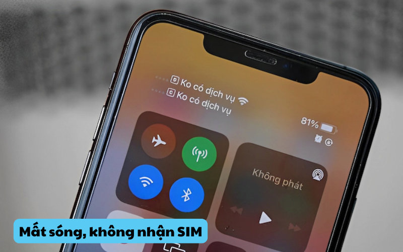 Mất sóng, không nhận SIM là điện thoại bị gì?