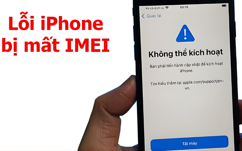 Nguyên nhân khiến điện thoại bị mất IMEI - Nhận biết điện thoại bị lỗi mất IMEI