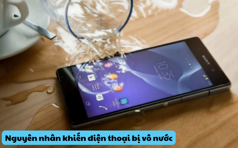 Nguyên nhân khiến điện thoại bị vô nước tại An Tính Mobile