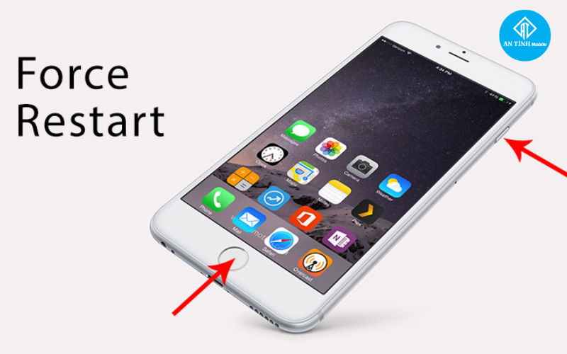 Reset cứng (Force Restart) tại An Tính Mobile