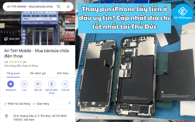 Thay pin iPhone lấy liền ở đâu uy tín? Cập nhật địa chỉ tốt nhất tại Thủ Đức