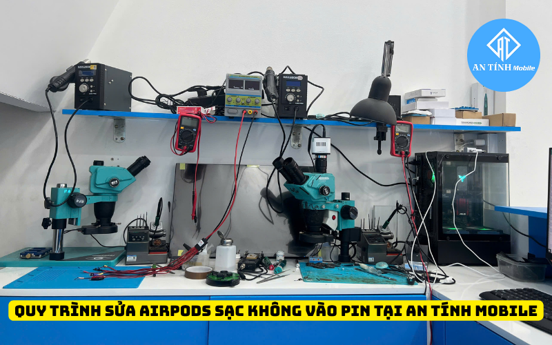 Sửa AirPods sạc không vào pịn mất bao lâu