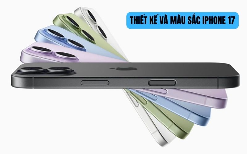 iPhone 17 có mấy màu