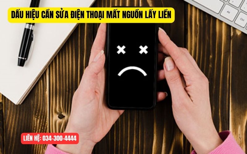 Dấu hiệu cần sửa chữa điện thoại mất nguồn nhanh