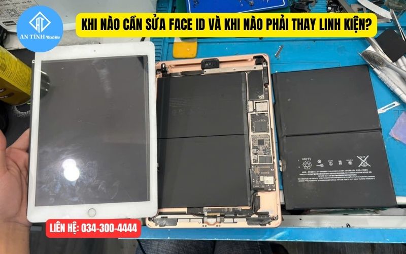 iPad hư Face ID đến mức nào thì cần sửa