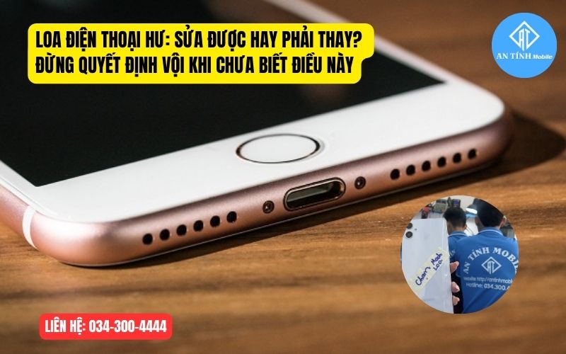 Điện thoại hư loa cần sửa hay thay luôn và những điều cần biết