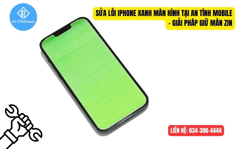 Cửa hàng sửa lỗi iPhone xanh màn hình ở đâu uy tín