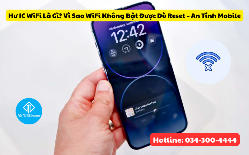 Hư ic wifi là gì? Tại sao reset lại mà wifi không sử sụng được