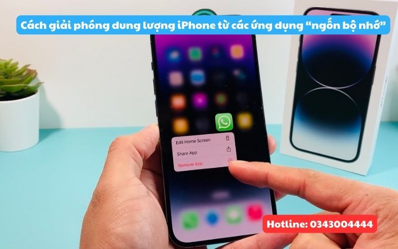 Các ứng dụng làm tiêu hao dung lượng iPhone