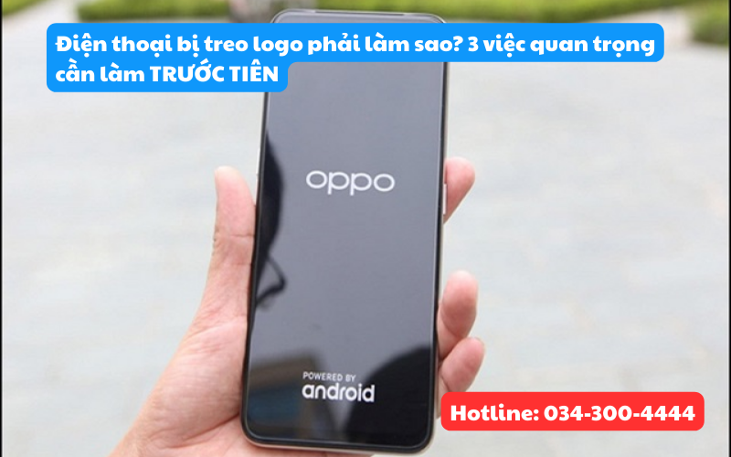 3 Việc quan trọng cần làm khi điện thoại bị treo logo