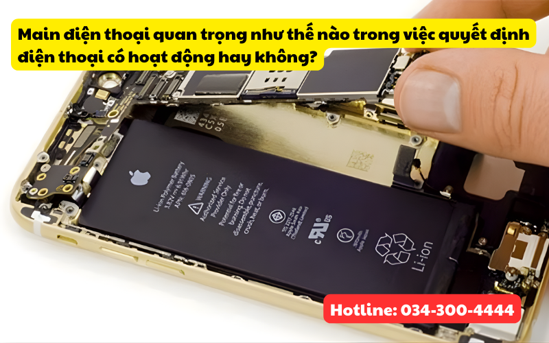 Main điện thoại hư có ảnh hưởng đến máy không?