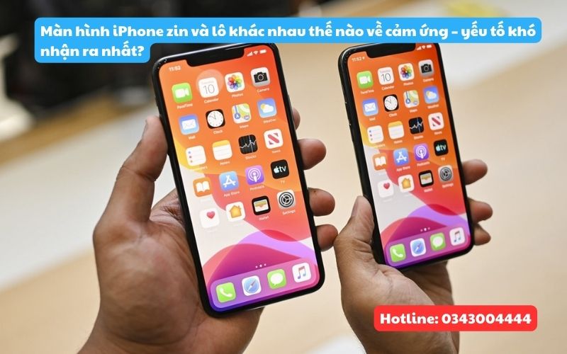 Yếu tố nhận ra đã thay màn hình lô