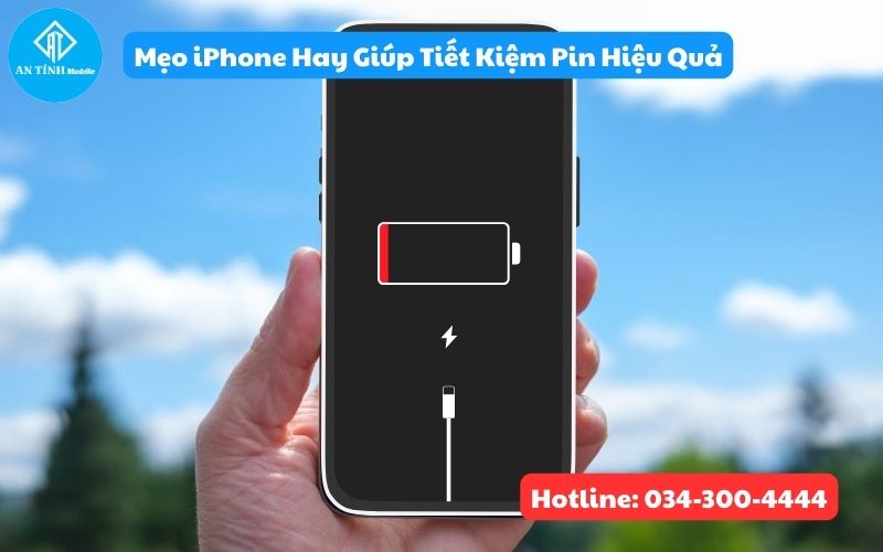 Mẹo giúp tiết kiệm pin iPhone hiệu quả