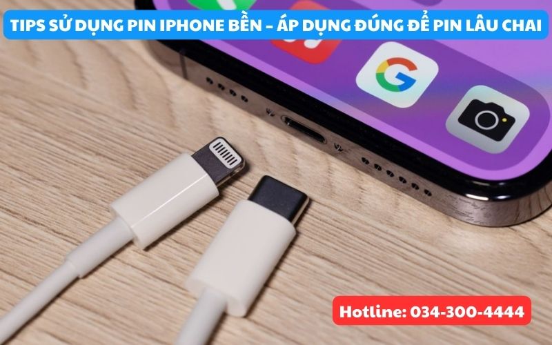 Tips sử dụng pin iphone bền không chai