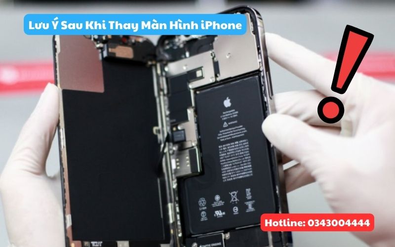 Lưu ý sau khi thay màn hình iPhone lấy liền Thủ Đức