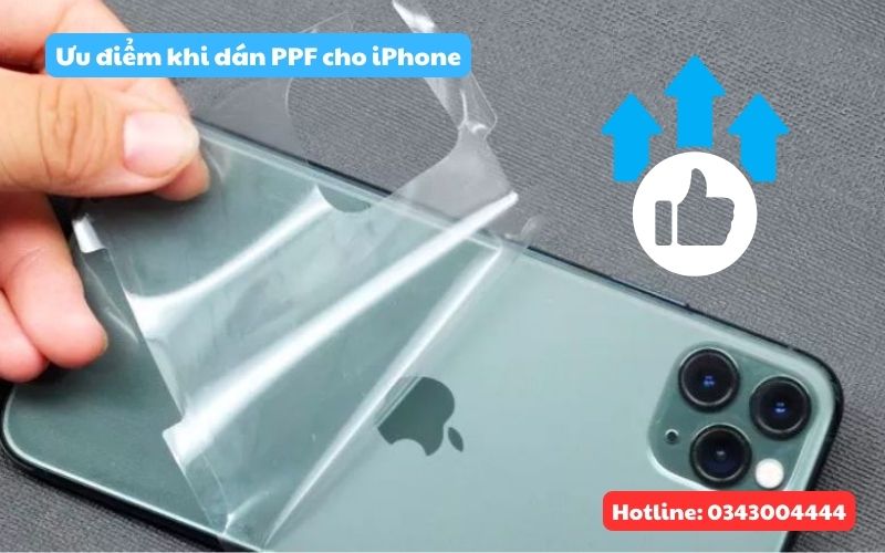 Ưu điểm khi dán PPF cho iPhone là gì