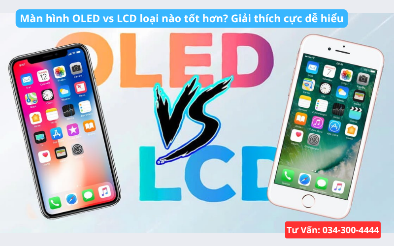 Màn hình OLED vs LCD loại nào tốt hơn?