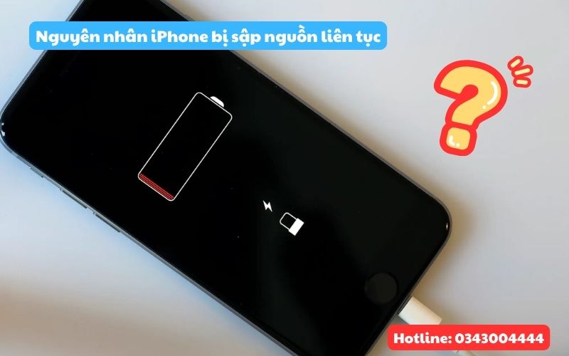 Nguyên nhân iPhone bị sập nguồn liên tục là gì?