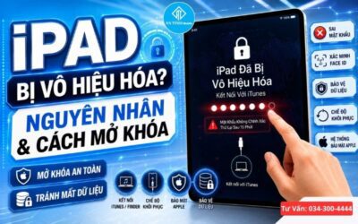 iPad Bị Vô Hiệu Hóa? Nguyên Nhân Và Cách Mở Khóa An Toàn Nhất