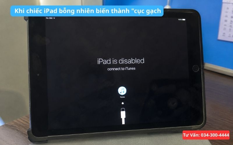 iPad bị vô hiệu hóa không sử dụng được nên làm gì?