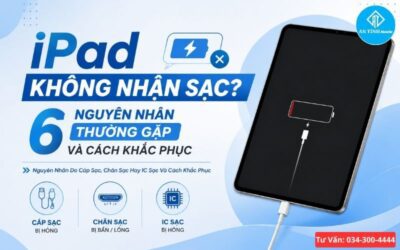 iPad Không Nhận Sạc? 6 Nguyên Nhân Thường Gặp Và Cách Khắc Phục