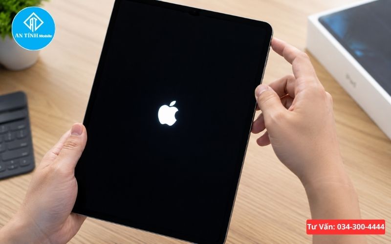 Tình trạng iPad hiện logo Apple nhưng không vào được màn hình chính