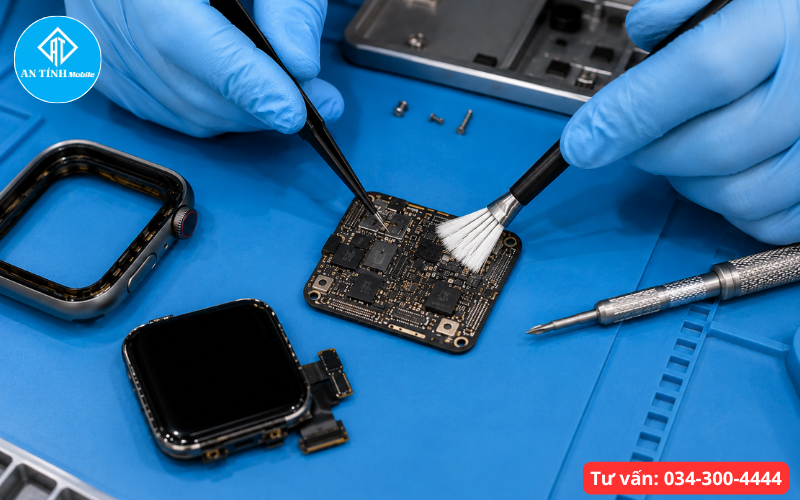 Xử lý vệ sinh bo mạch apple watch bị vào nước lấy ngay uy tín tại thủ đức
