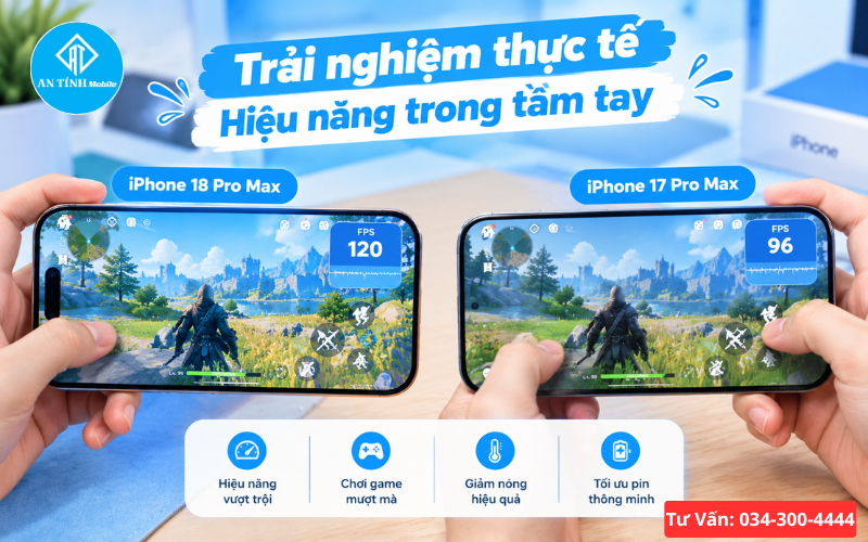 Hệ thống tản nhiệt buồng hơi giúp iPhone 18 Pro Max duy trì hiệu năng mượt mà